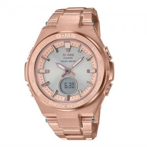 Image of Casio Baby-G G-MS MSG-S200DG-4A Standard Anglog-Digital Watch - Pink Gold
