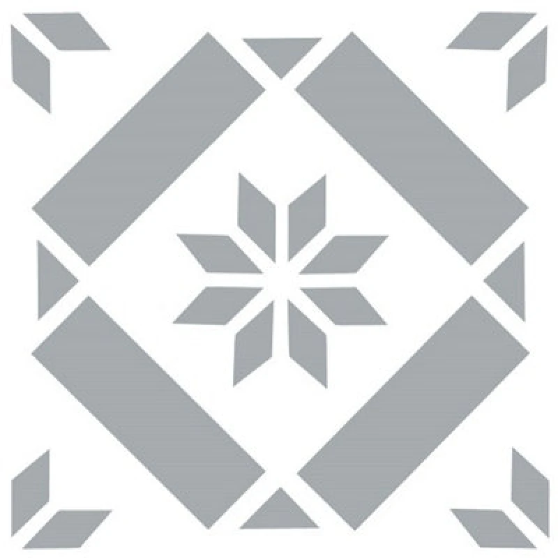 Image of Stencils Stencil It Victoriana Reusable Tile Stencil For Walls, Floors, Patio And Furniture 60Cm(L) 60Cm(W)