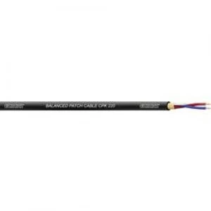 Image of Microphone cable 1 x 0.20 mm2 Black Cordial