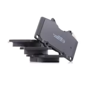 Image of RIDEX Brake pad set 402B0377 Brake pads,Brake pad set, disc brake TOYOTA,MITSUBISHI,LEXUS,HILUX III Pick-up (TGN1_, GGN2_, GGN1_, KUN2_, KUN1_)