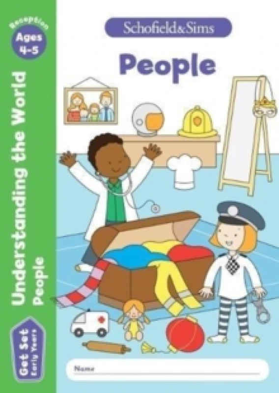 Image of Reddaway Get Set Understanding the World: People, Early Years Foundation Stage, Ages 4-5 Book Multi unisex