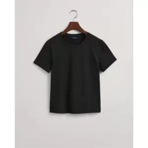 Image of Gant Chest Logo T-Shirt - Black