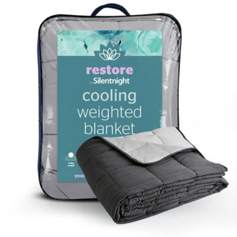 Image of Silentnight Restore Cooling Weighted Blanket - 6.8 Kg One Colour W04GA Unisex