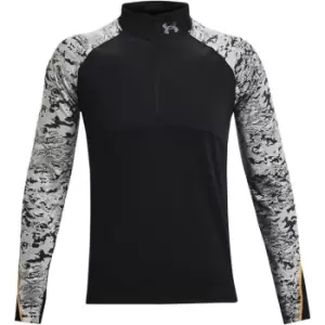 Image of Under Armour Qualify Run 2 Zip Top Mens - Black