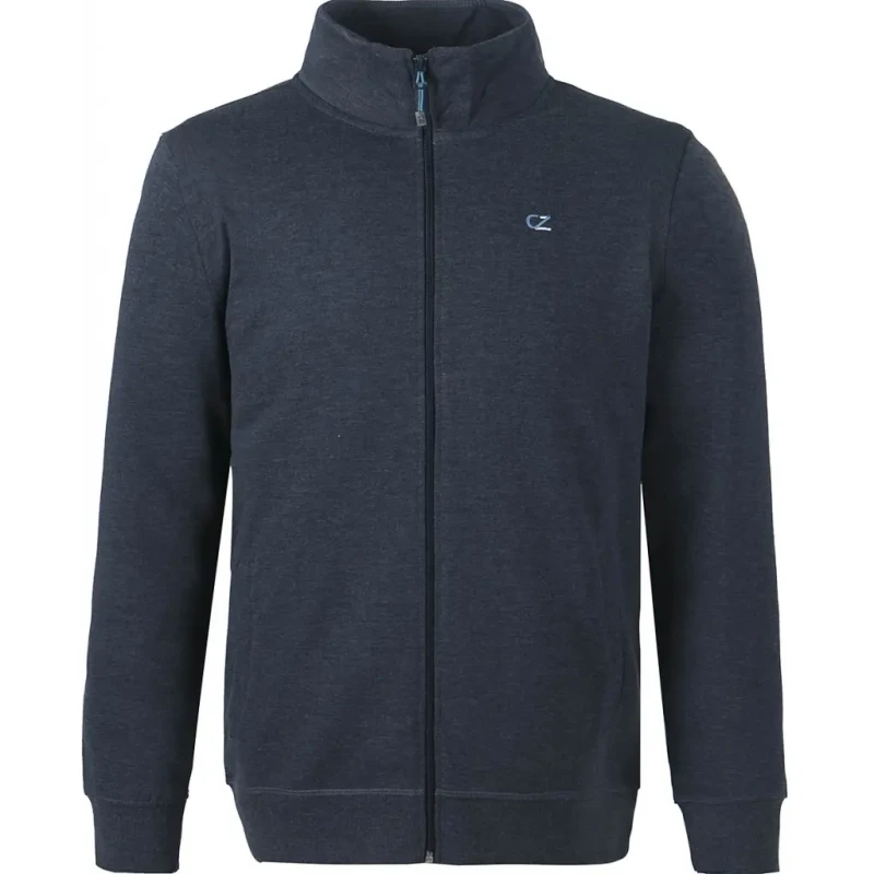 Image of Cruz Full zip sweatshirt Cruz Pitt Bleu Male M CR243710-2048