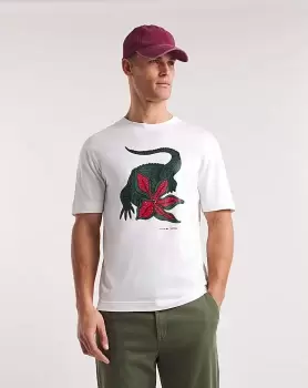 Image of Lacoste X Netflix Stranger Things Tshirt