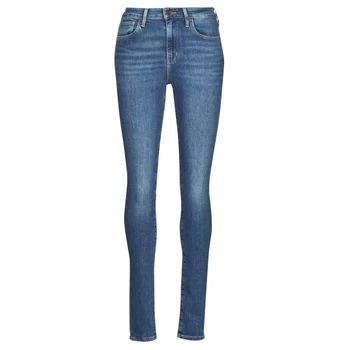 Image of Levis 721 HIGH RISE SKINNY womens in Blue - Sizes US 26 / 32,US 27 / 32,US 28 / 32,US 29 / 32,US 28 / 34,US 29 / 34,US 25 / 32,US 30 / 32,US 32 / 32,U