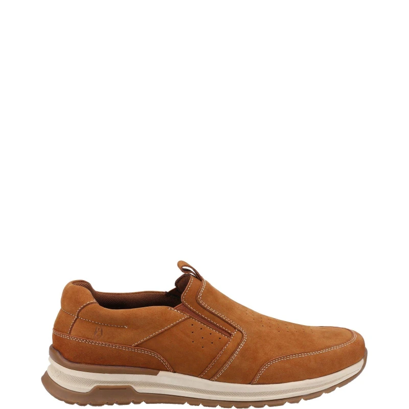 Image of Hush Puppies Hush Puppies Men 'Cole' Trainers in Tan Size: 9 Tan 9 Male 5038600827975