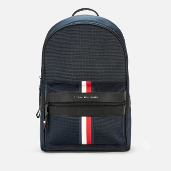 Image of Tommy Hilfiger Mens Elevated Nylon Tape Backpack - Desert Sky