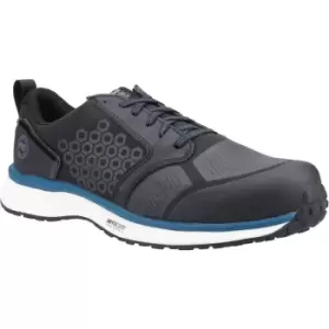 Image of Timberland Pro Mens Reaxion Composite Safety Trainers (9 UK) (Black/Blue) - Black/Blue
