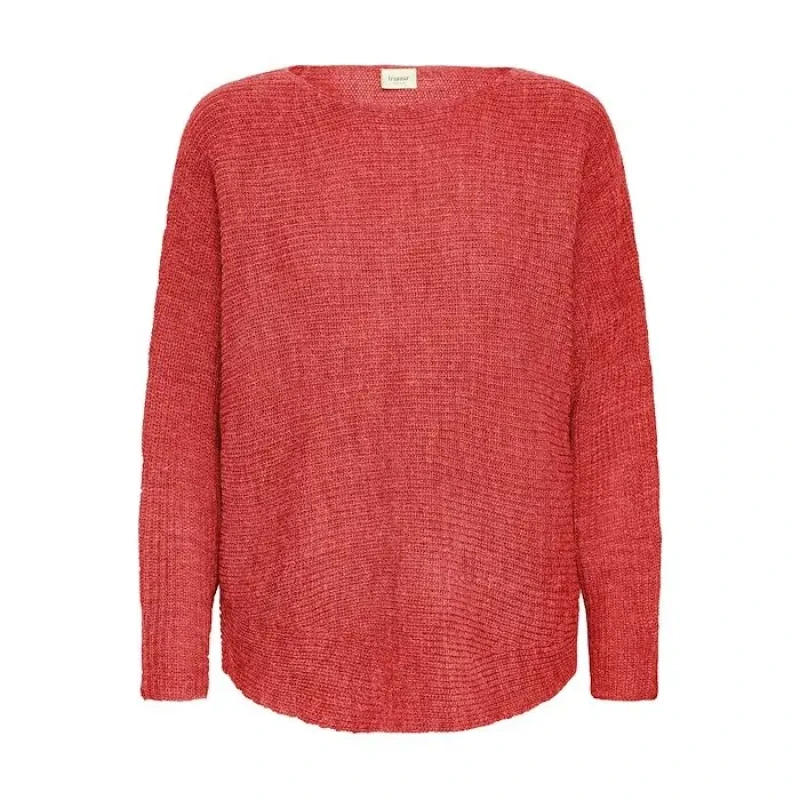 Image of fransa Woman sweater fransa Eretta 3 Rouge Female 2XL