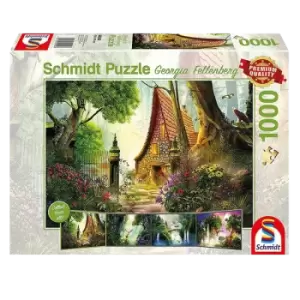 Image of Schmidt Georgia Fellenberg: House in the Glade 1000 Piece Jigsaw Puzzle