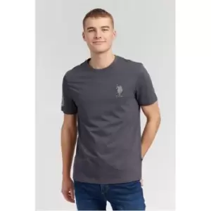 Image of US Polo Assn Large DHM T-Shirt Mens - Black