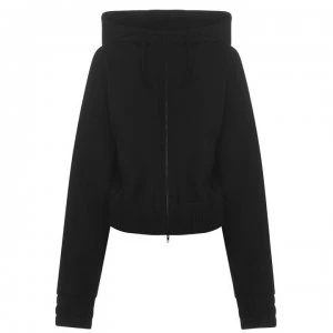 Image of USA Pro Full Zip Hoodie Ladies - Black