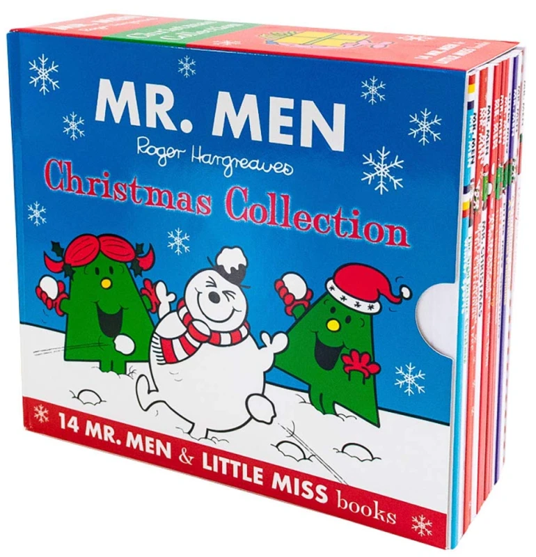 Image of Mr Men and Little Miss Christmas Collection 14 Books For Children Gift Edition Box Set Roger Hargreaves Books
