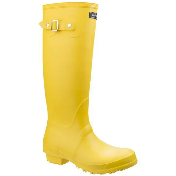 Image of Cotswold Womens Sandringham Original Tall Wellington Boots - UK 5 / EU 38 Yellow female PS2916YEL38