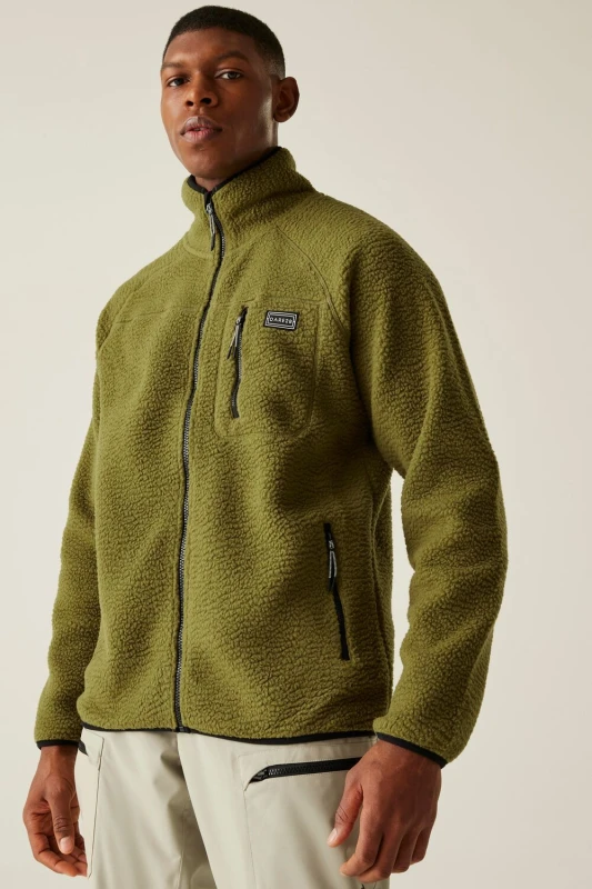 Image of Dare 2b Dare 2b Men Camber Full-Zip Insulating Active Fleece Jacket in Green Size: 2X-large Green XXL Male 5063516188322