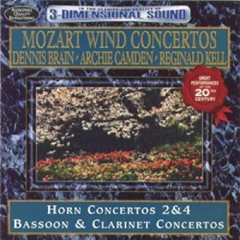 Image of Wolfgang Amadeus Mozart - Wind Concertos CD