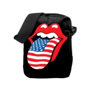 Image of Rolling Stones - USA Tongue Body Bag (Black)