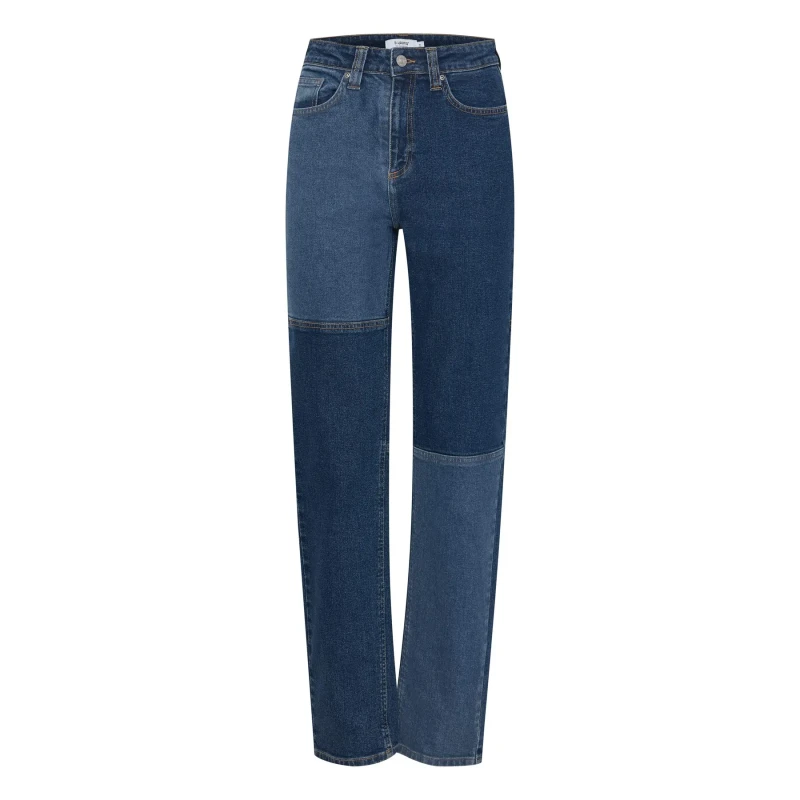 Image of b.Young Jeans two-tone woman b.young Kato Lema Bleu Female 29