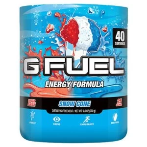 Image of G Fuel Snow Cone Tub (40 Servings) Elite Energy and Endurance Formula