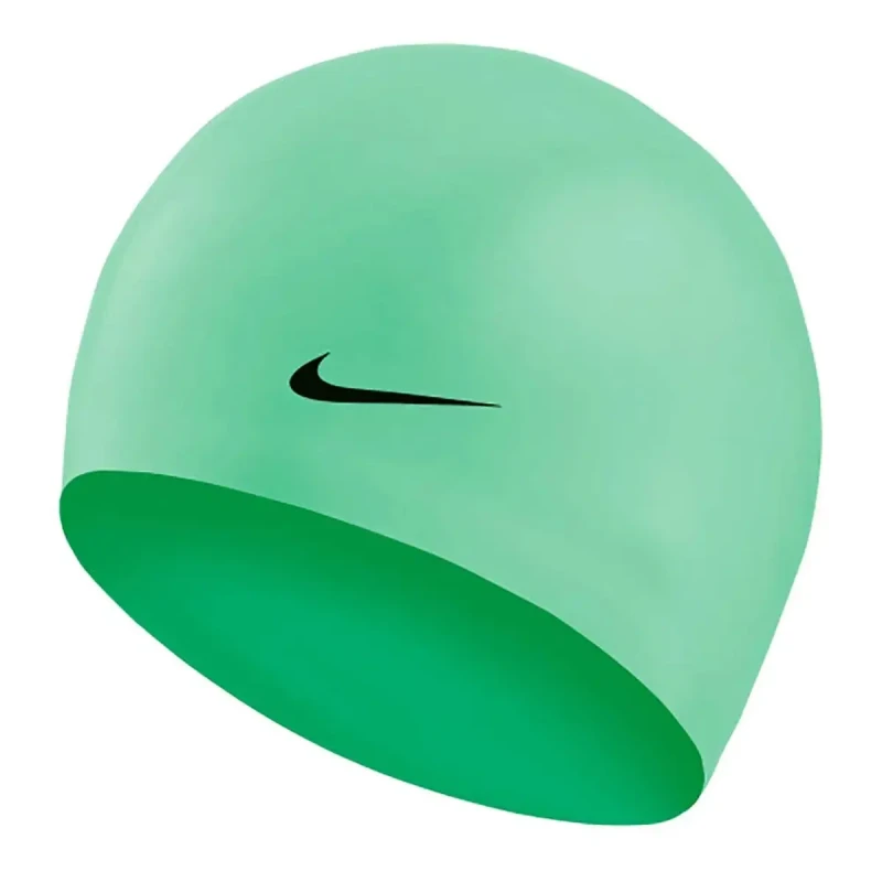 Image of Nike Solid Bathing Cap Vert Unisex TU