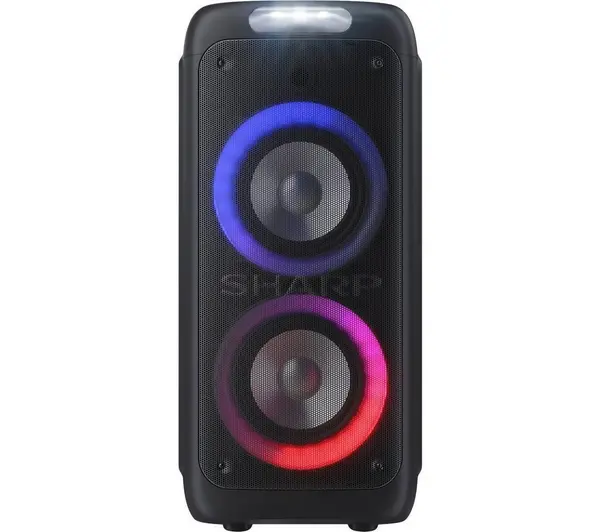 Image of Sharp XParty Street Beat PS-949 Portable Bluetooth Speaker - Black 4974019204482
