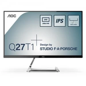 Image of AOC 27" Q27T1 Quad HD IPS LED Monitor