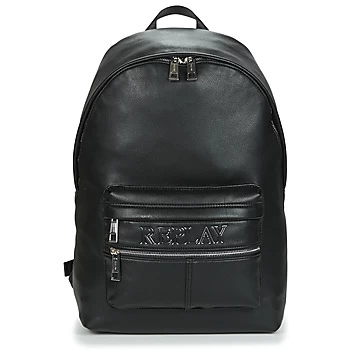Image of Replay FM3517 mens Backpack in Black - Sizes One size