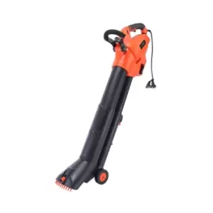 Image of Yard Force 3-in-1 3000W Electric Corded Blower Vac and Mulcher with 35L Collection Bag and 100-300 km/h Air Speed - EB U30