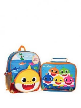 Image of Baby Shark Backpack And Lunchbag