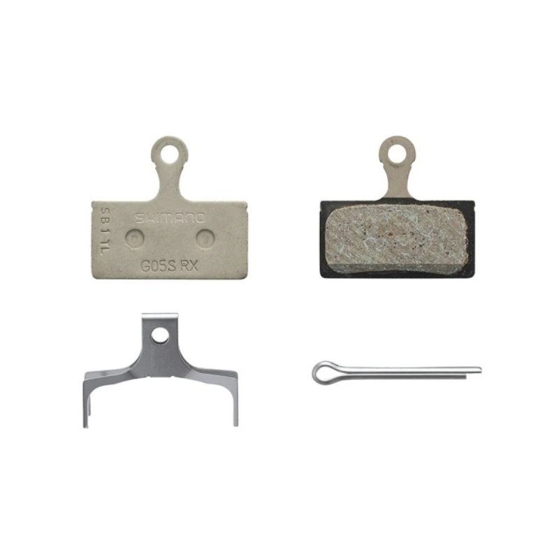 Image of Shimano Resin G05S-RX Disc Brake Pad 1 PAIR