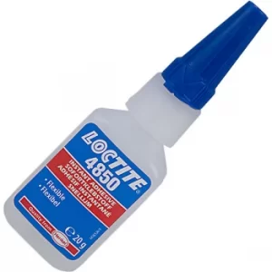 Image of Loctite 1920907 4850 Flexible CA Low Viscosity Instant Adhesive 20g