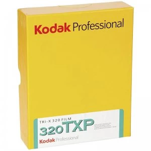 Image of Kodak Tri-X Pan 320 TXP Professional 4x5" Sheet Film - 50 Sheets