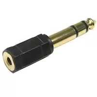 Image of OcUK Value Standard 6.3mm stereo male to 3.5mm stereo female - 3-6M3F