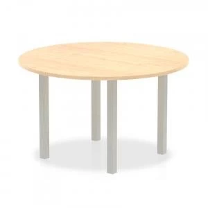 Image of Trexus Meeting Table Round 1200mm Maple Ref I000260