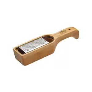 Image of World Of Flavours - Italian Bamboo Grater with Holder