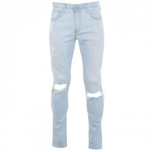 Image of AG Jeans Stockton Distressed Skinny Jeans Mens - Fixed