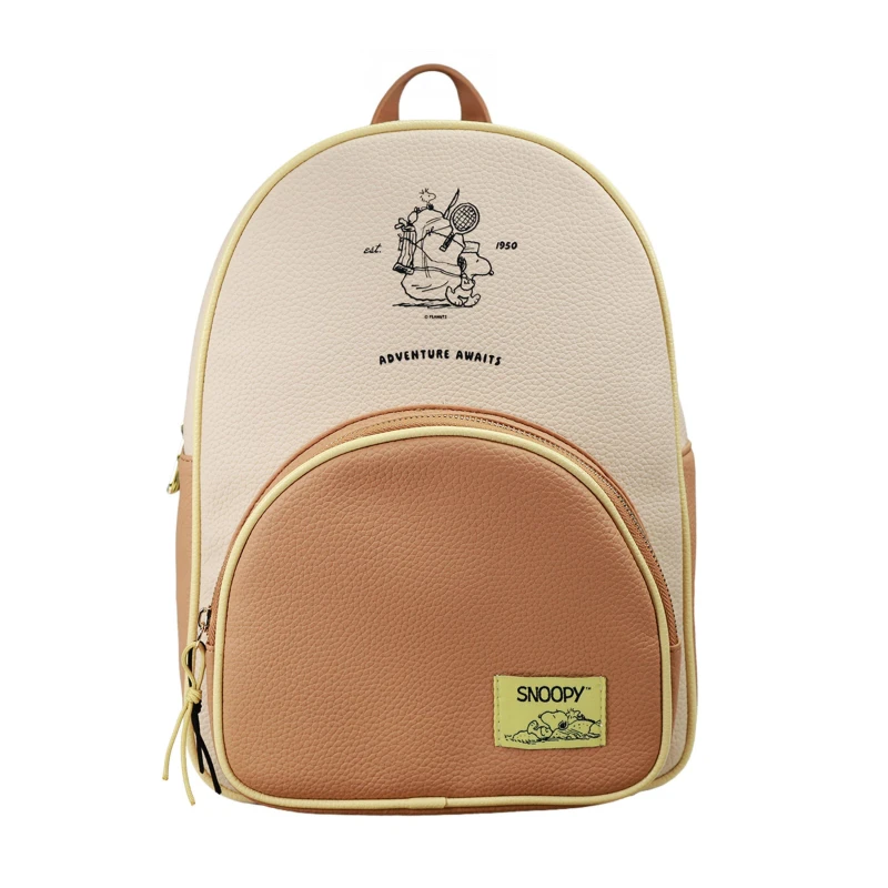Image of Snoopy Snoopy Backpack Beige unisex One size