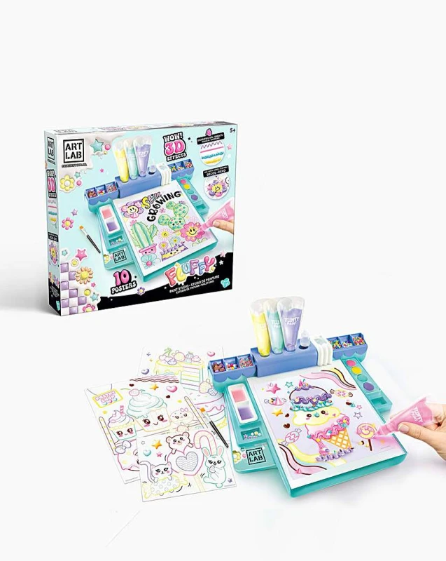 Image of Art Lab Art Lab Fluffy Paint Studio - Art Lab Female RN41701