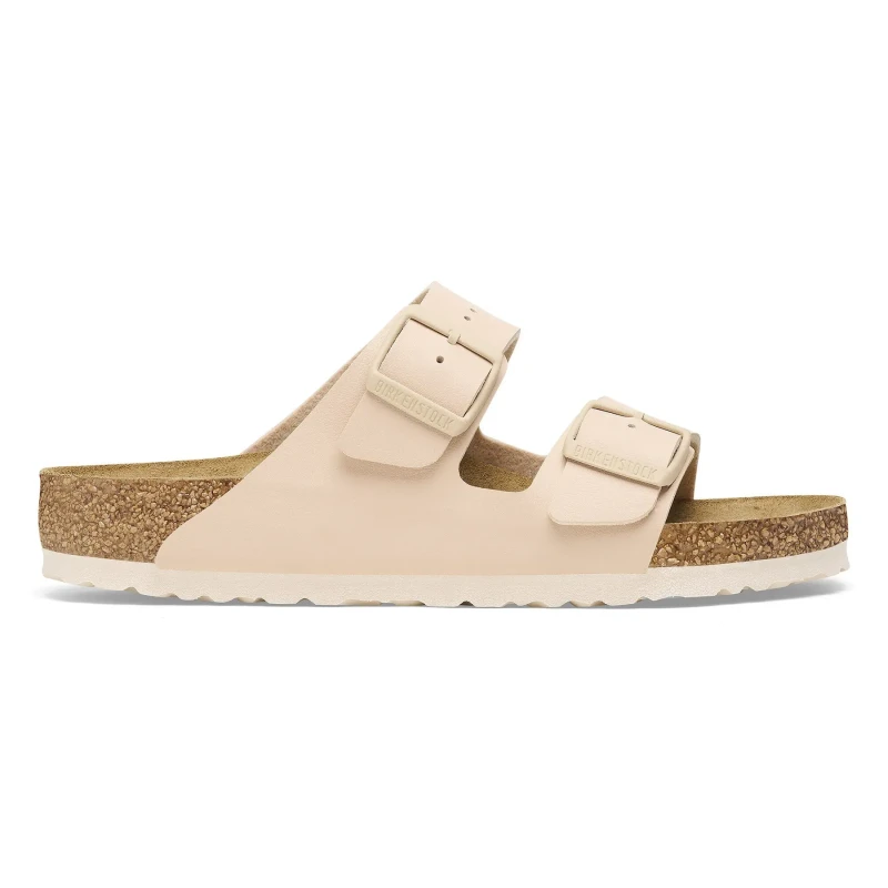 Image of Birkenstock Slides Birkenstock Arizona Birko-Flor Beige Unisex 42
