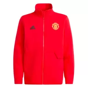 Image of 2023-2024 Man Utd Anthem Jacket (Red) - Kids