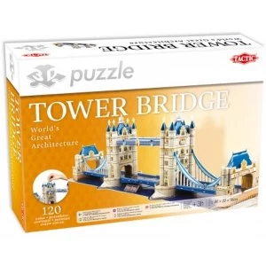 Image of Tower Bridge 120 Piece 3D Jigsaw Puzzle