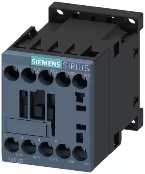 Image of Siemens SIRIUS 3 Pole Contactor - 7 A, 24 V dc Coil, 1NO, 3 kW