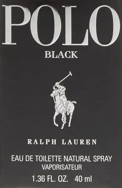 Image of Ralph Lauren Polo Black Eau de Toilette For Him 40ml