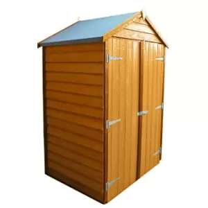 Image of Shire Overlap 4ft x 3ft Wooden Apex Garden Shed