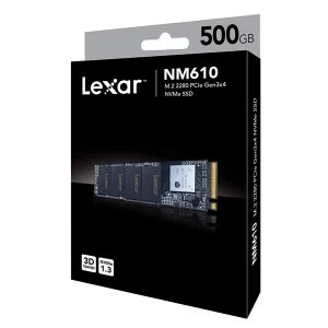 Image of Lexar NM610 500GB NVMe SSD Drive