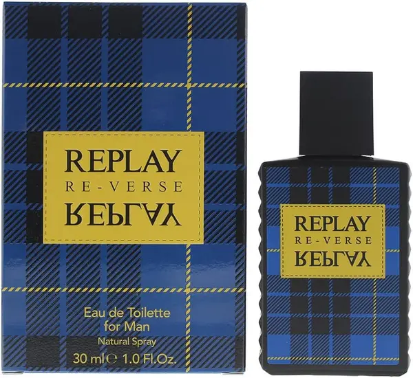 Image of Replay Signature Reverse Eau de Toilette For Him 30ml