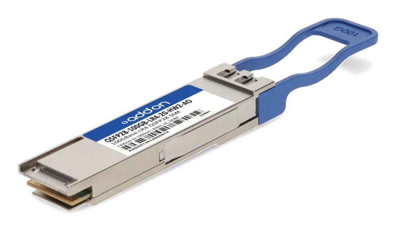 Image of AddOn Networks Huawei Compatible TAA 100GBase-LR4 QSFP28 Transceiver (