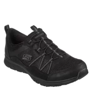 Image of Skechers Hotmelt Overlay Bungee W Air - Black